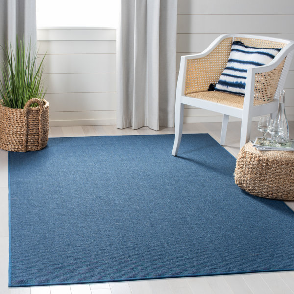 Martha Stewart Rugs Martha Stewart Jute/Sisal Blue Rug & Reviews Wayfair